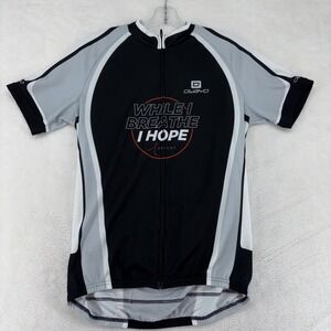 Lot of 2 Cycling Jersey C2 Sport Mens Large Black Grey While I Breathe  NWT